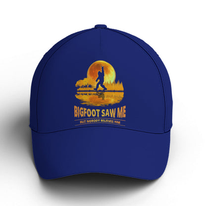 Funny Baseball Cap For Big Foot Lovers Vector Art Lasfour CO0925