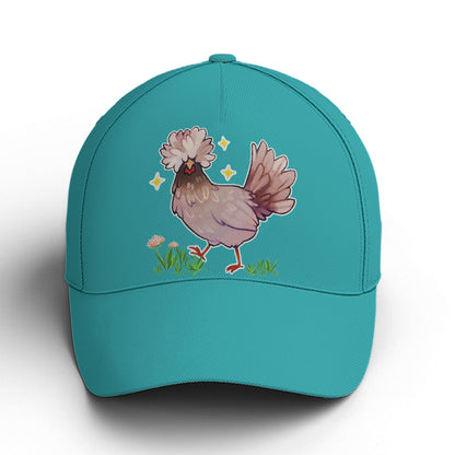 Funny Chicken Rooster Countryside Baseball Cap Lasfour CO0917