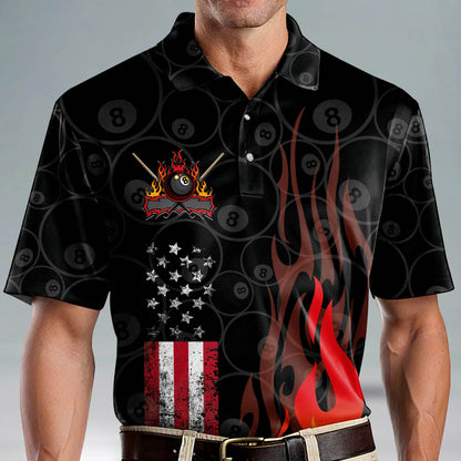 Skull Mind Game Billiard Polo Shirt BI0025