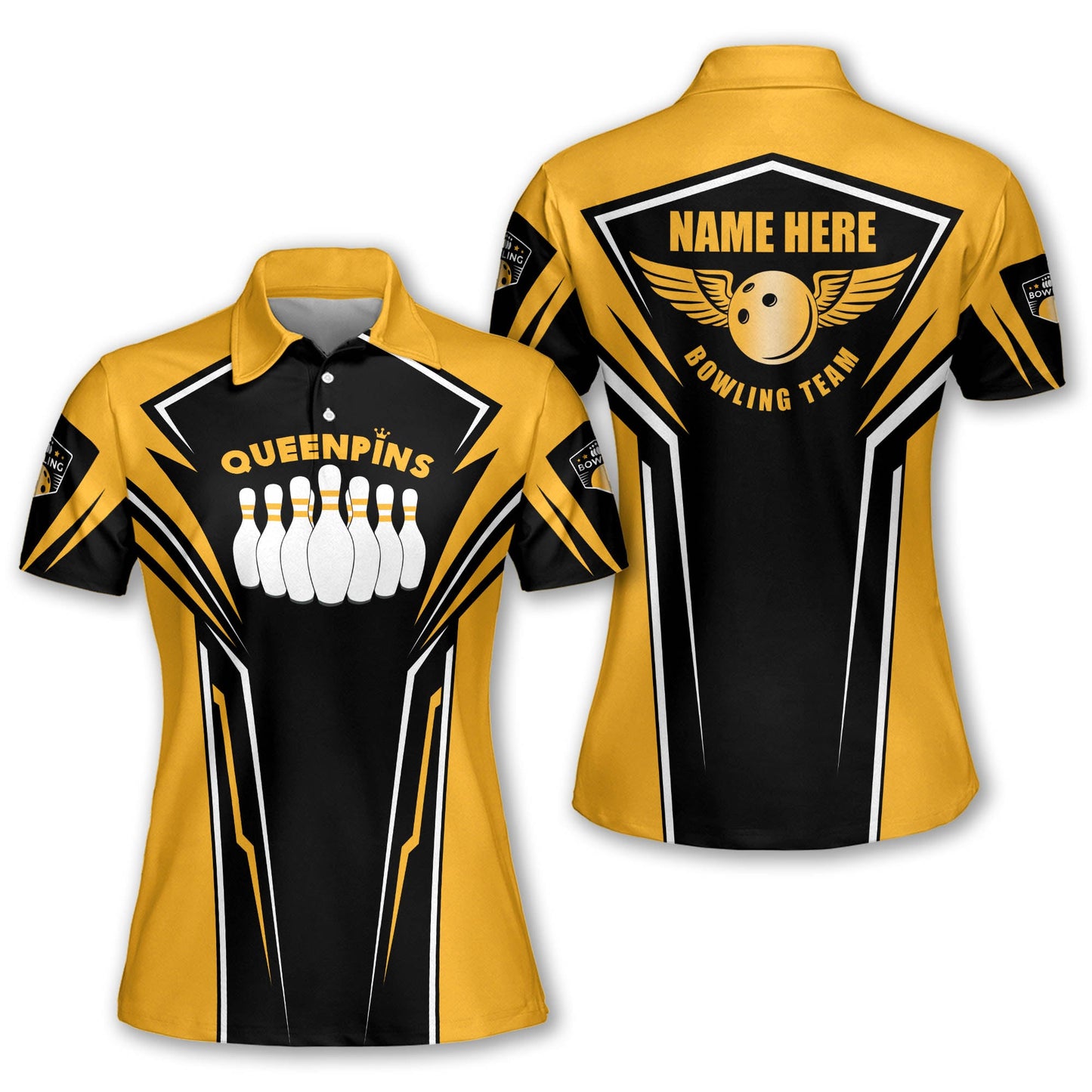 Custom 3D Bowling Shirts For Women BW0080