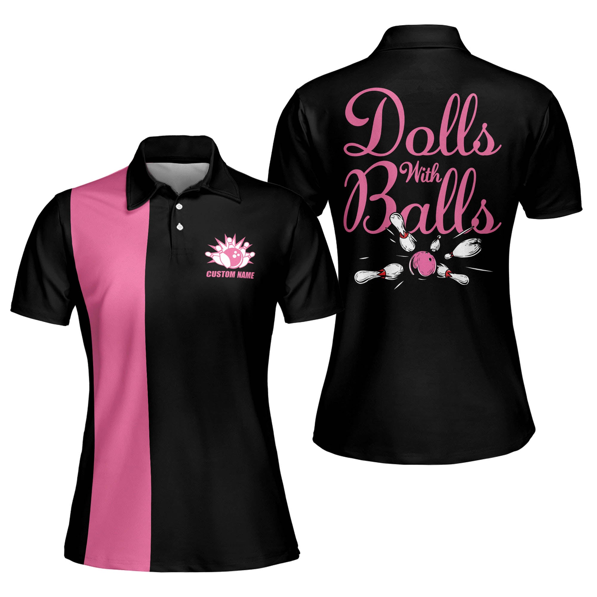 Custom Bowling Shirts For Women Funny Bowling Shirts Women