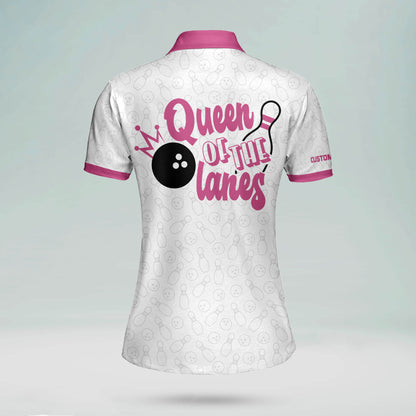 Heartbeat Bowling Shirts Funny Womens BW0065