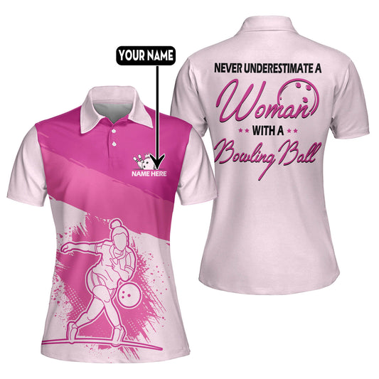 Never Underestimate A Woman Bowl Shirt BW0045