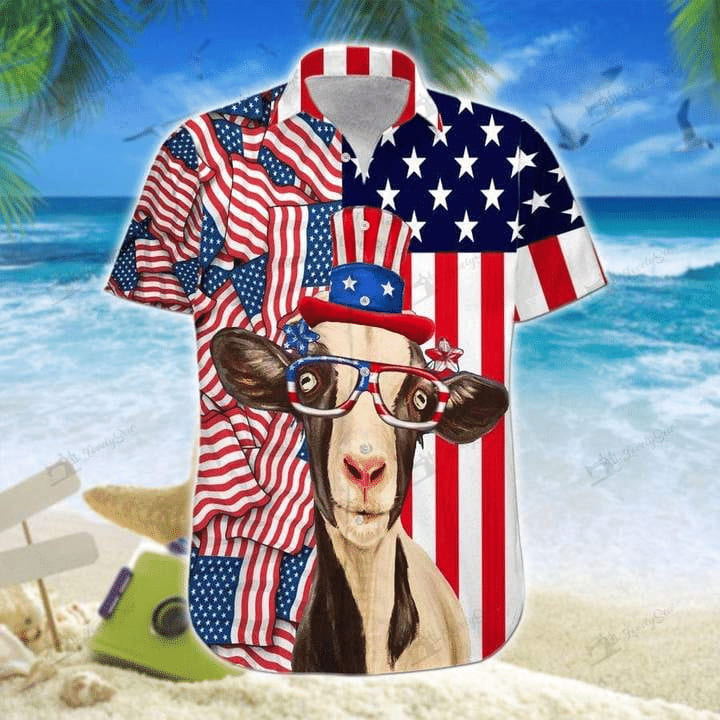 Hawaiian Aloha Shirts American Flag 4Th Of July Jee HO1322