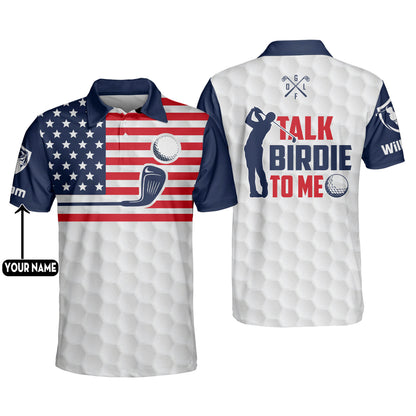 Talk Birdie To Me Golf Polo Shirt GM0220