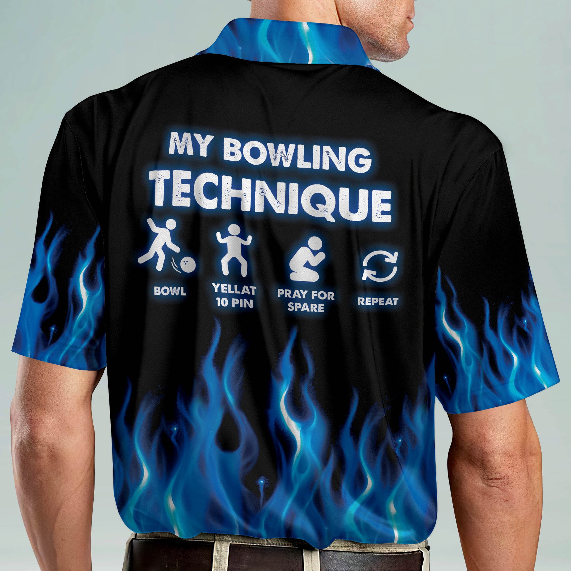 LASFOUR Custom Bowling Shirts with Name for Men, Men's Bowling Button-Down  Short Sleeve Hawaiian Shirts, Bowling Pattern Custom Bowling Team Shirts  for Men at  Men's Clothing store