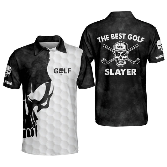 The Best Golf Slayer Golf Polo Shirt GM0168