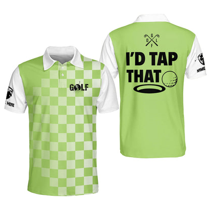 I'd That Tap Golf Polo Shirt GM0318