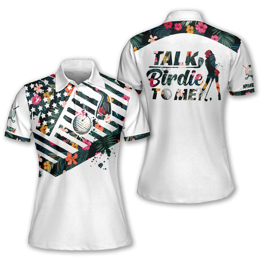 Talk Birdie To Me Golf Polo Shirt GW0035