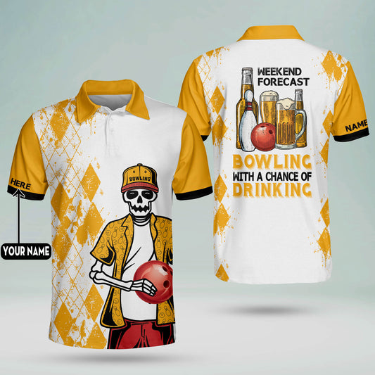 Weekend Forecast Bowling Shirts Retro BM0021