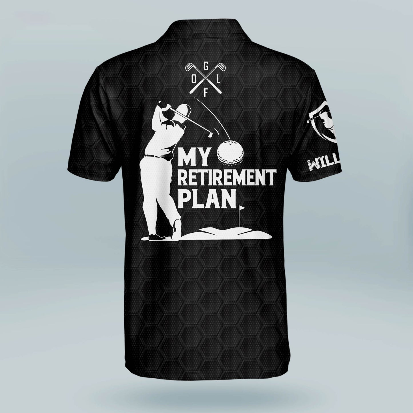 My Retirement Plan Golf Polo Shirt GM0249