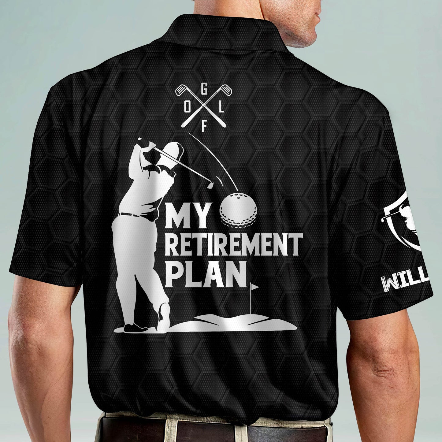 My Retirement Plan Golf Polo Shirt GM0249