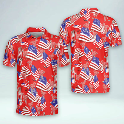 Floral Tropical Sports Golf Polo Shirt GM0349