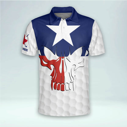 Custom Texas Flag Arizona Golf Polo Shirt GM0346