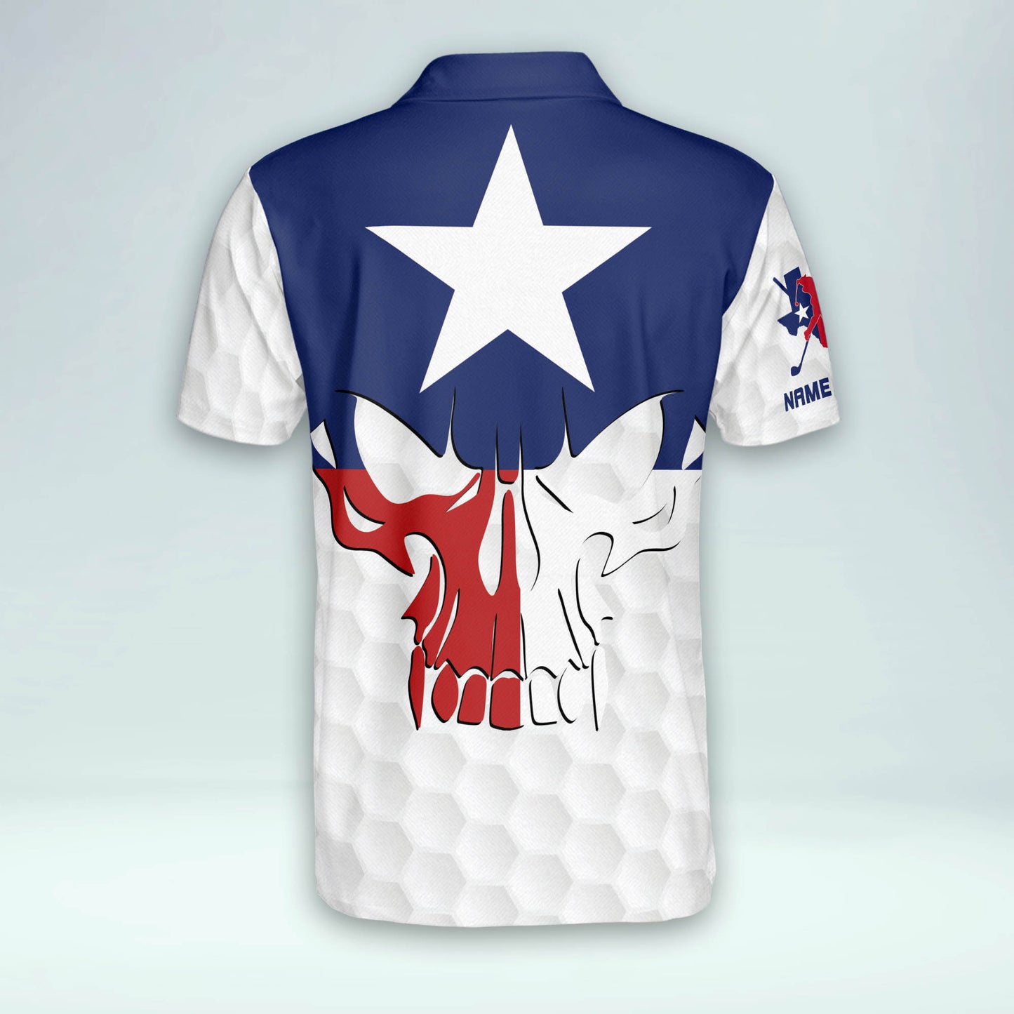 Custom Texas Flag Arizona Golf Polo Shirt GM0346