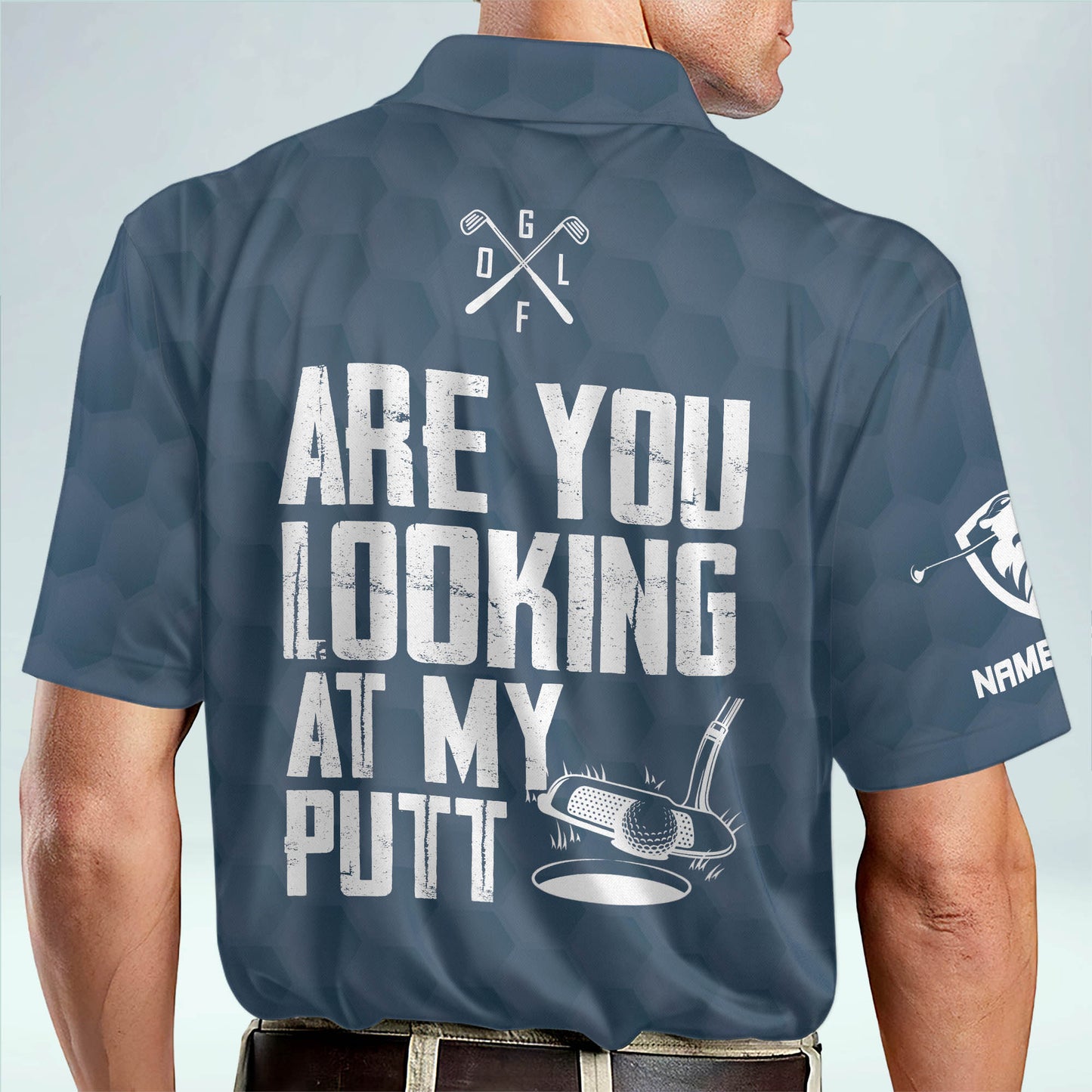 Are You Looking At My Put Golf Polo Shirt GM0385