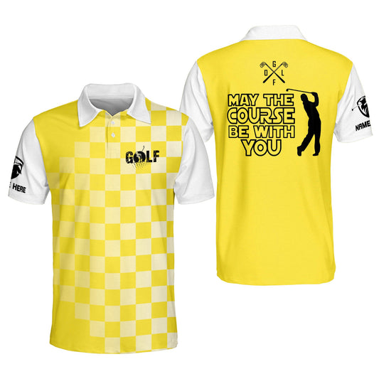 May The Course Be With You Golf Polo Shirt GM0314