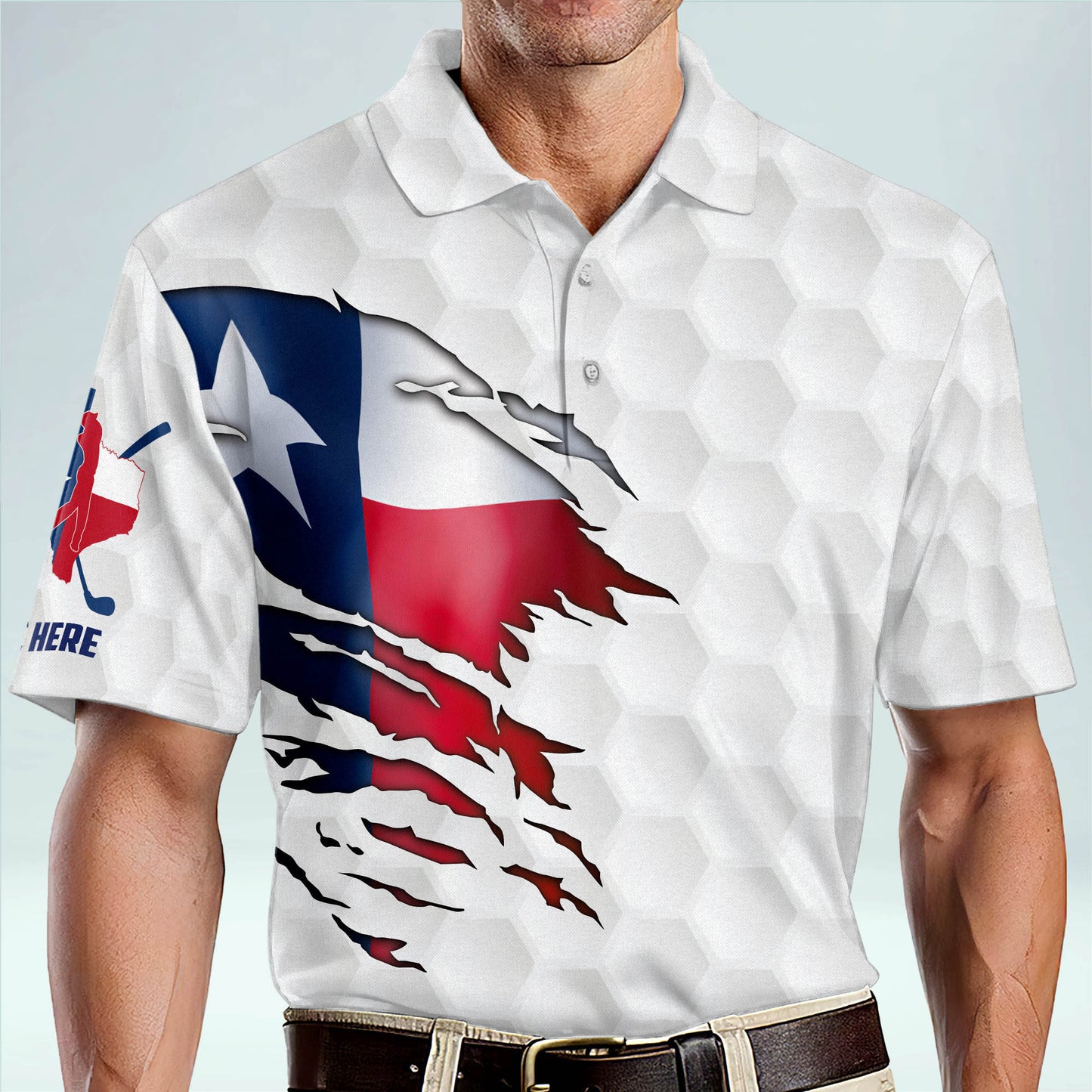 Swing Swear Drink Repeat Golf Polo Shirt GM0377