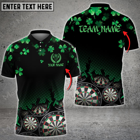 Lasfour St.patrick day Darts Personalized Name, Team Name 3D Shirt DMA0023