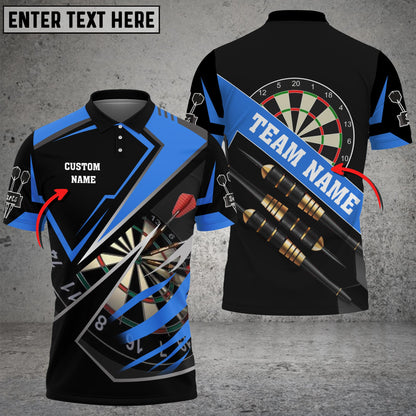 Lasfour Darts For Team Design Multicolor Option Personalized Name 3D Shirt DMA0363