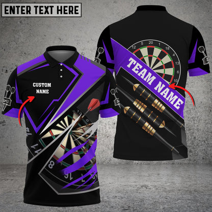 Lasfour Darts For Team Design Multicolor Option Personalized Name 3D Shirt DMA0363