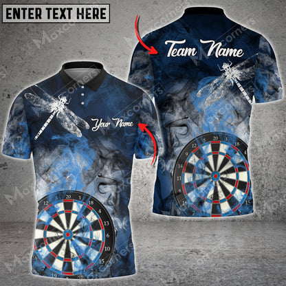 Lasfour Darts Smoke Color Options Personalized Name, Team Name Unisex 3D Shirt DMA0015