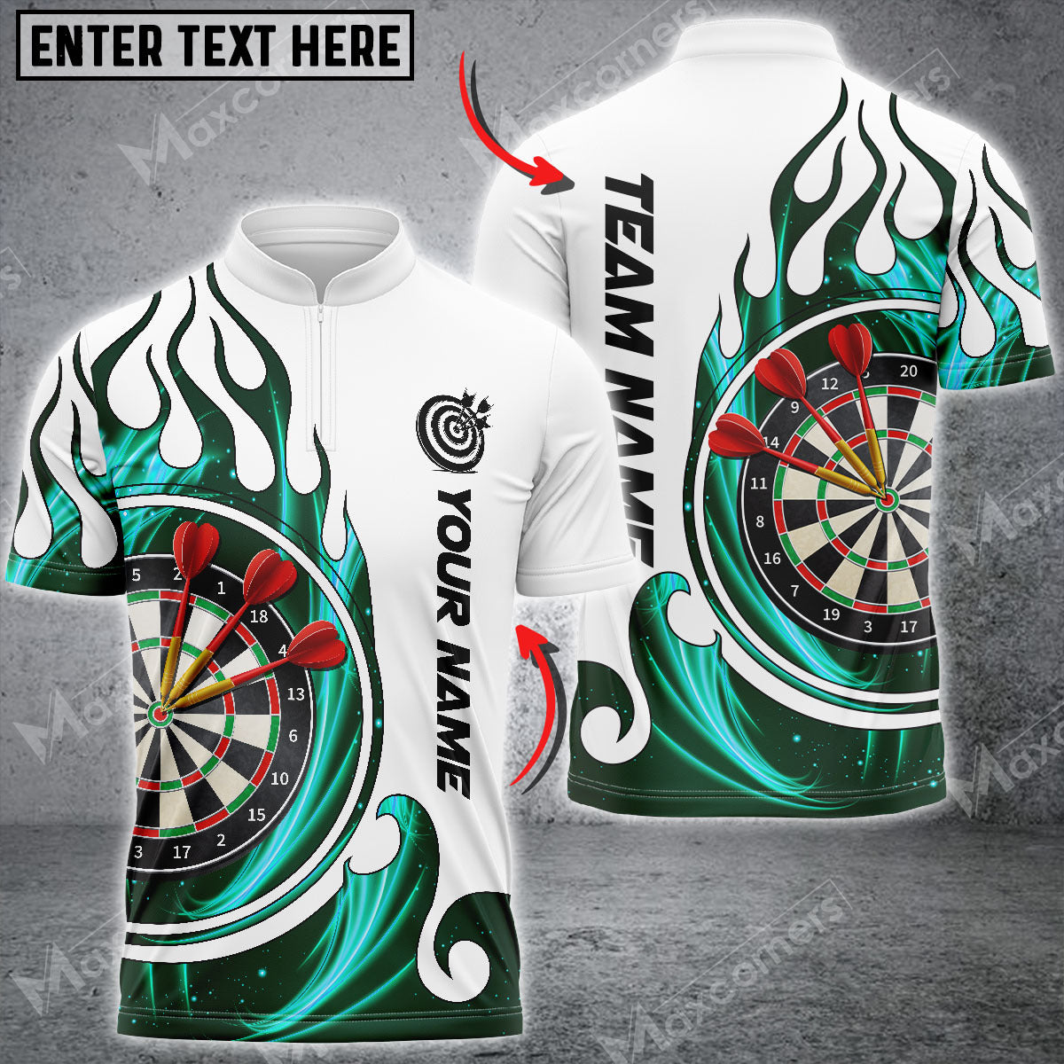 Lasfour Fire Blaster Darts Multicolor Option Personalized Name 3D Shirt DMA0340