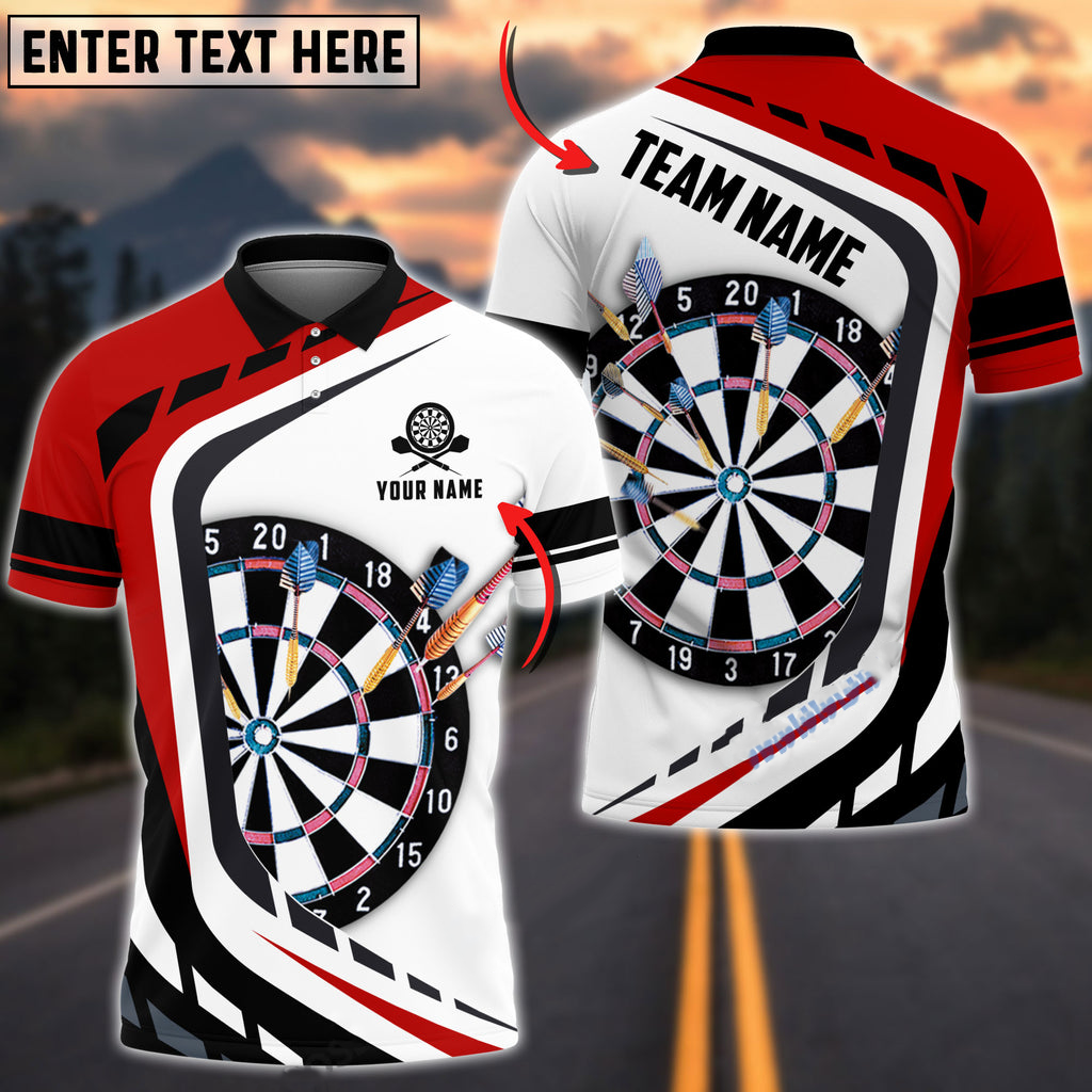 Lasfour Dartboard Darts Multicolor Option Personalized Name 3D Shirt DMA0182