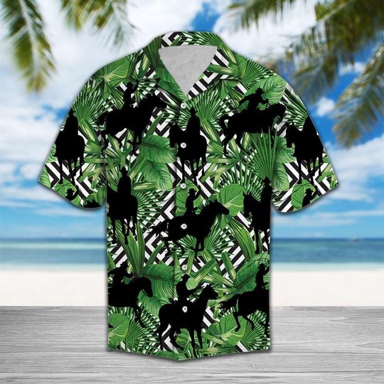 Hawaii Shirt – Summer Exotic Jungle Tropical Cowboy hawaii shirt HO2280