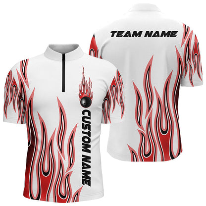 Custom Flame Bowling Jersey For Team BO0229