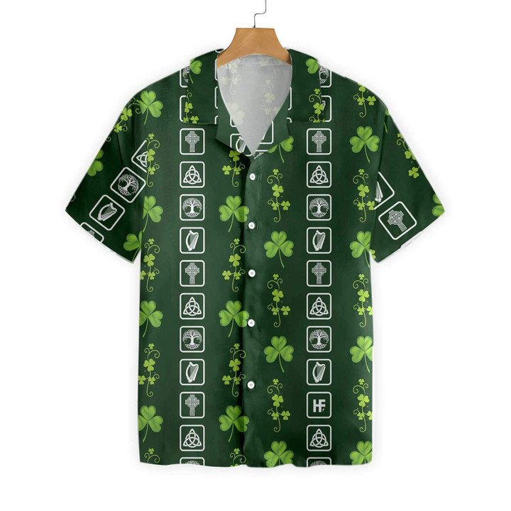 Irish Saint Patrick Day 3D Hawaii Shirt, Hawaiian Aloha Shirt PO0086