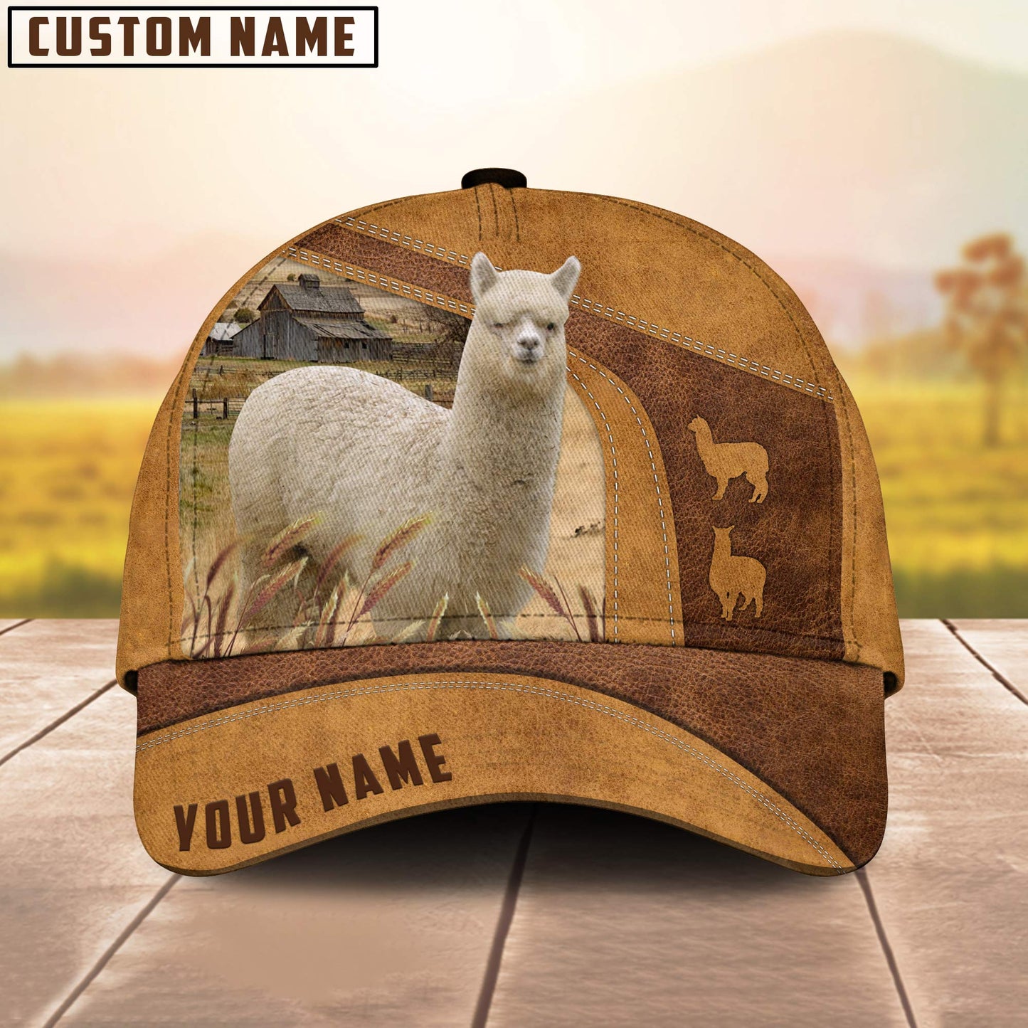 Customized Lhama Cap , Lhama Hat, Farm Baseball Hat, Cap Hat For Farmer Farm Lover CO1038