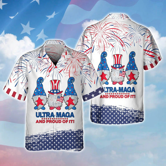 Proud Of American Independence Day Hawaiian Shirt For Men And Woman, Patriotic Gift For Him Her HO5021