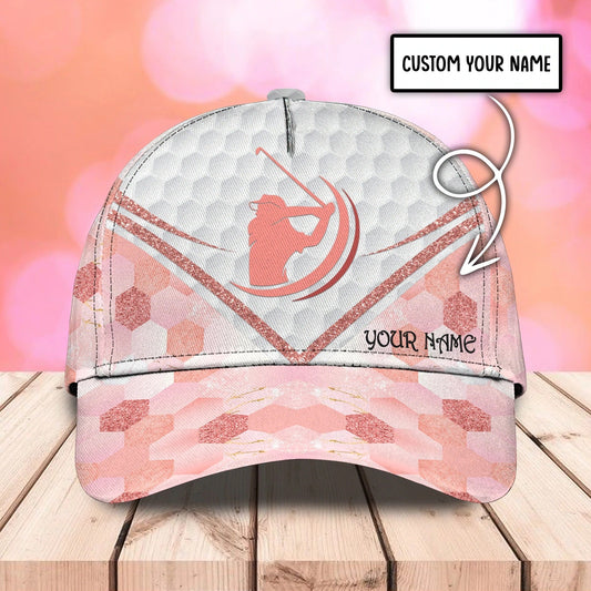 Personalized Baseball Golf Cap For Women, Golfer Cap For Woman, Birthday Golfer Gifts, Woman Golf Cap CO0334