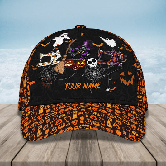 Personalized 3D All Over Printed Ghost Halloween Cap Hat, Classic Cap Halloween Gifts CO0989