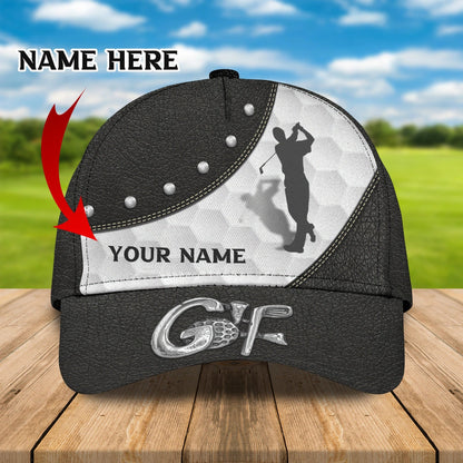 Customized Cap For Golfer, Golf Womans Cap, Classic Cap For Golf Lover, Christmas Golfer Gifts CO0338