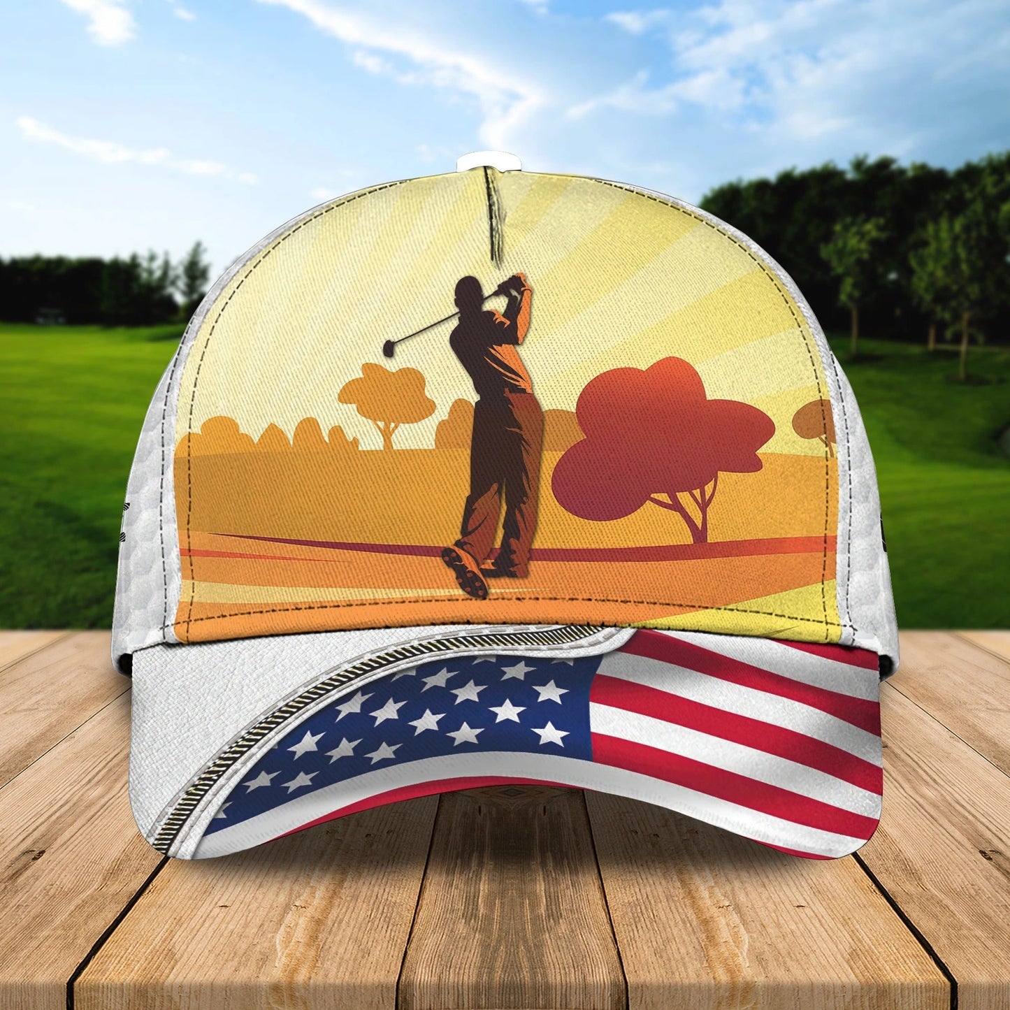 Custom Cap For Golf Lover, Baseball Cap Hat For Golf Men, Present To Golfer CO0342