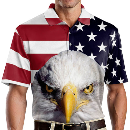 Independence Day 3D Over Printed Polo Shirt EG0020