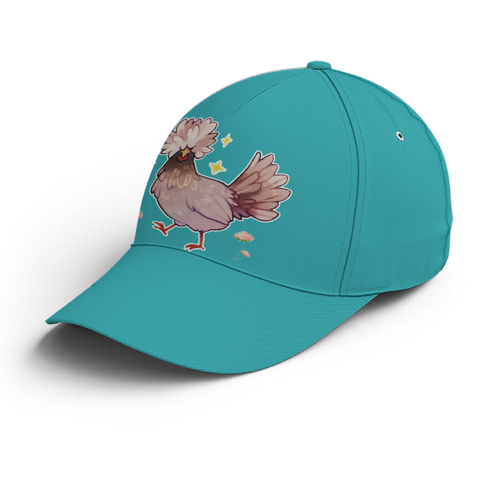 Funny Chicken Rooster Countryside Baseball Cap Lasfour CO0917