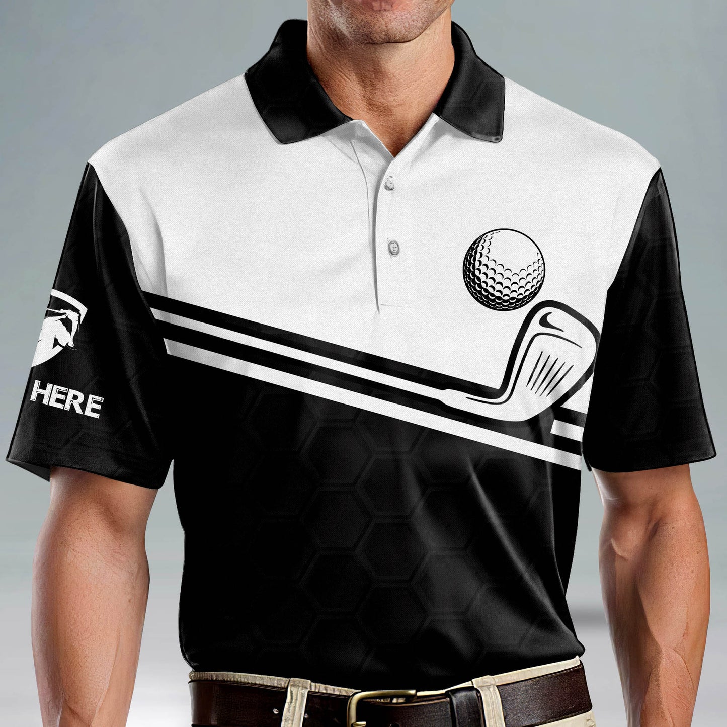 Weekend Forecast Golfing with A Chance of Drinking Golf Polo Shirt GM0262