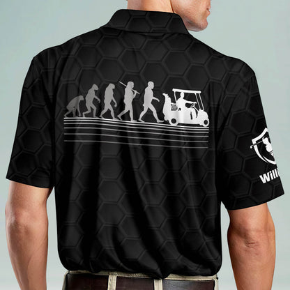 Evolution Golf Cart Crazy Golf Polo Shirt GM0266