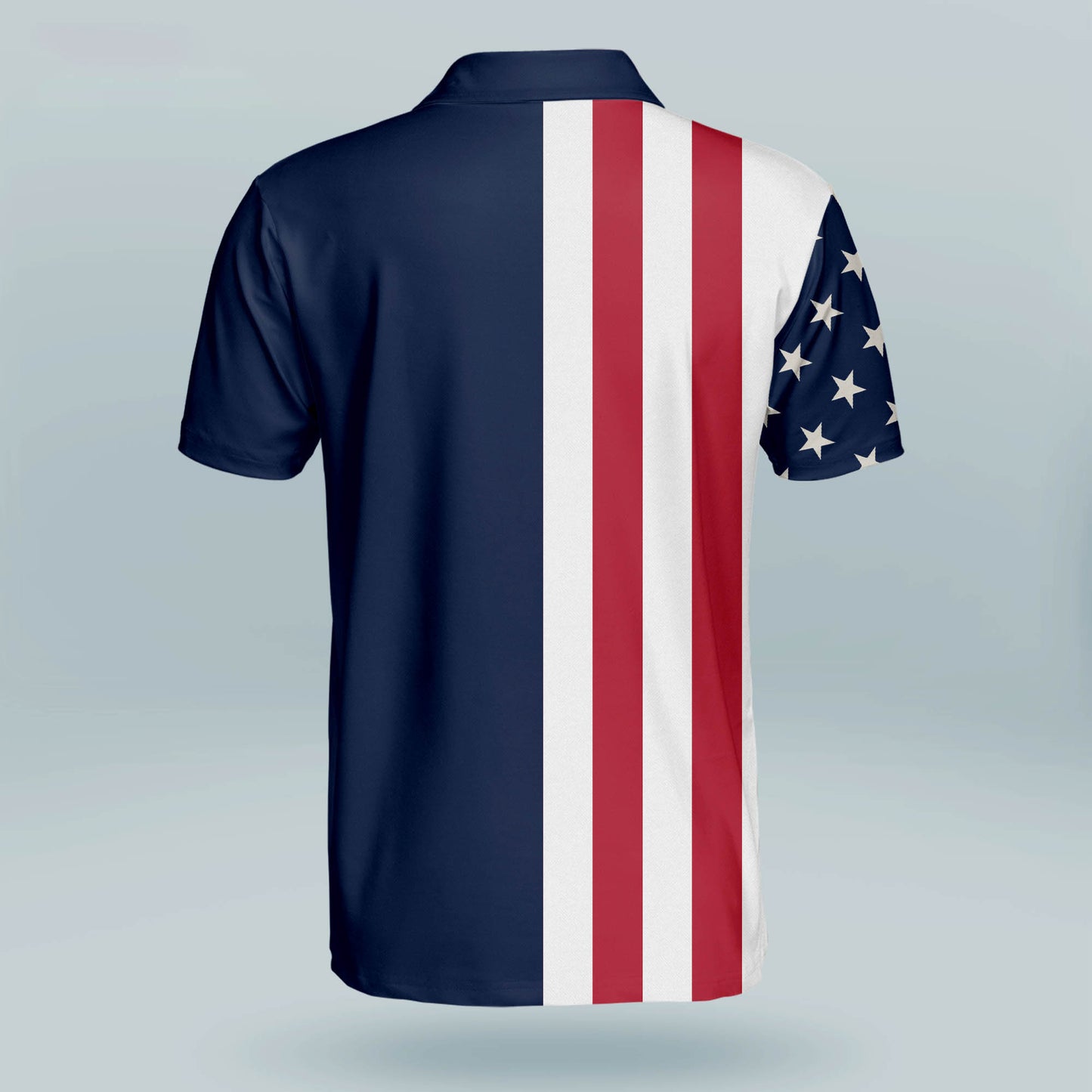 American Flag Golf Polo Shirt GM0277