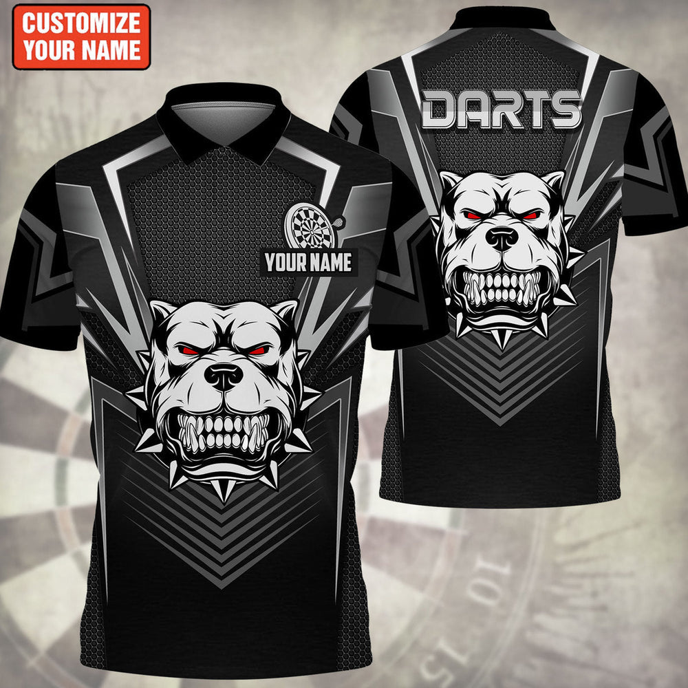 Lasfour Darts Skull Personalized Name 3D Shirt For Darts Player DMA0062