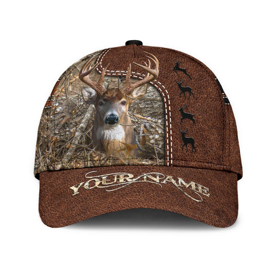 Personalized Bow Hunting Classic Hat Cap, Baseball Cap Hat For Hunter, Deer Hunting Cap Hat CO0634