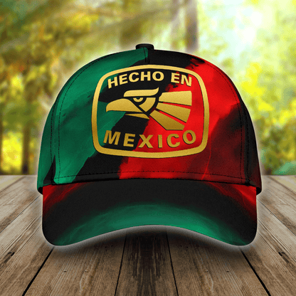 3D Full Printed Mexico Classic Cap Baseball Hat, Hecho En Mexico Cap Hat CO0499