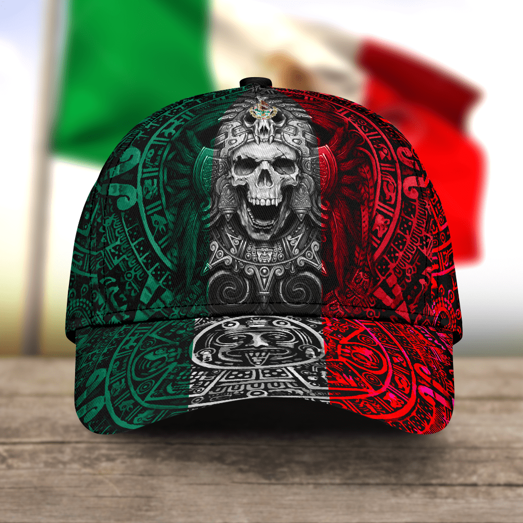 3D Full Printed Aztec Classic Cap, Aztex Unisex Hat For Men And Women, Aztec Hat, Baseball Aztec Cap CO0514