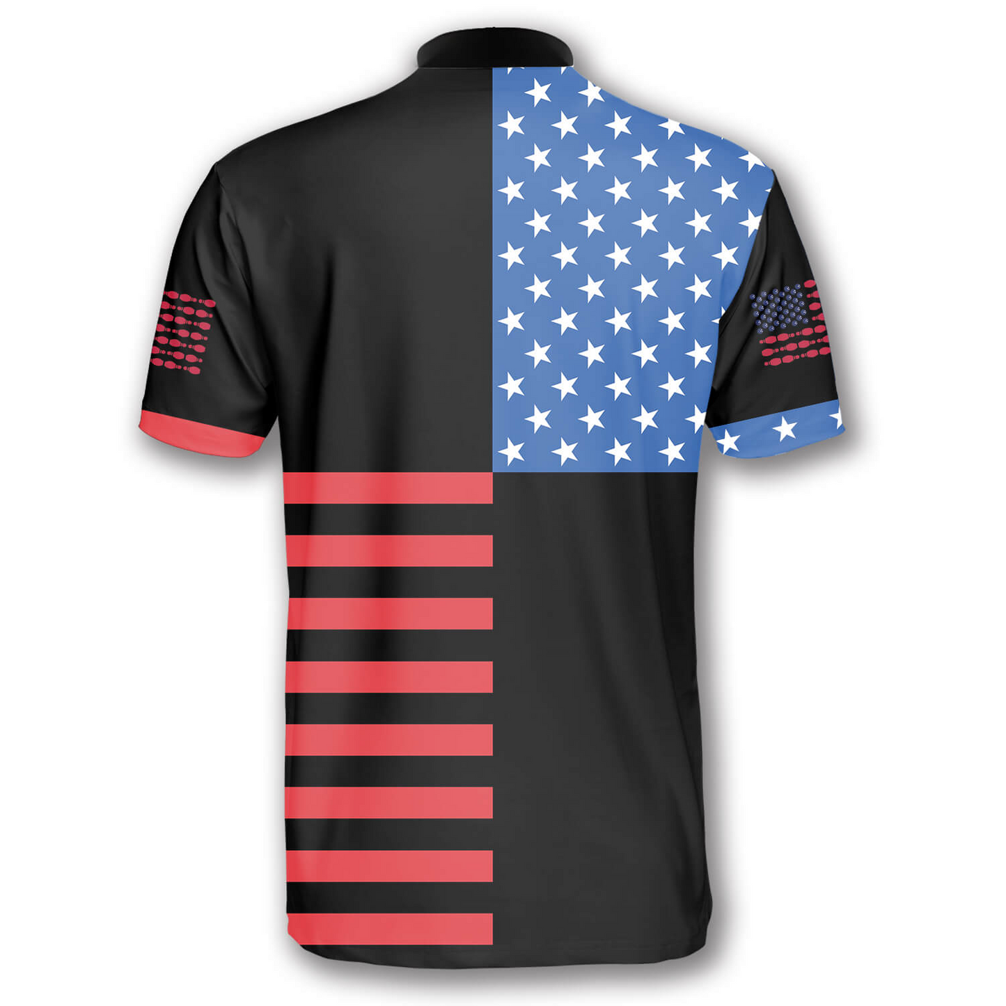 Custom Patriotic Bowling Jersey Men Women BO0131