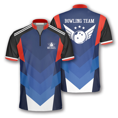 Custom Bowling Jersey For Team BO0193