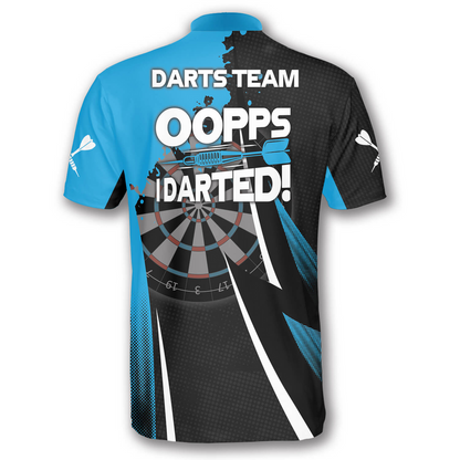 Lasfour Oopps I Darted Darts Personalized Name And Team Name 3D Shirt DMA0214