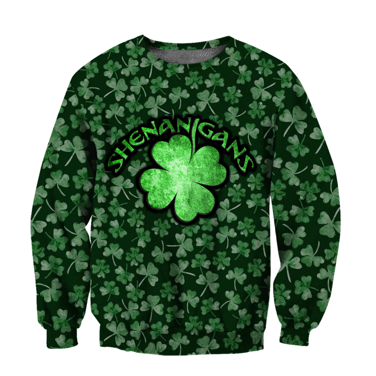 Shenanigans Shamrock 3D Shirt, Matching St Patrick's Day Shirts, St Patrick's Day Shirt, Irish Shirt, Lucky Shirt PO0298